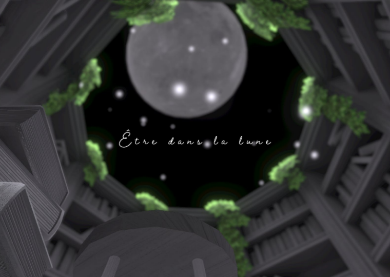 Être dans la lune